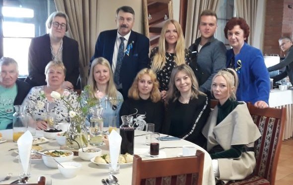 Ilustracja do informacji: Wielkanocne spotkanie z gośćmi z Ukrainy.