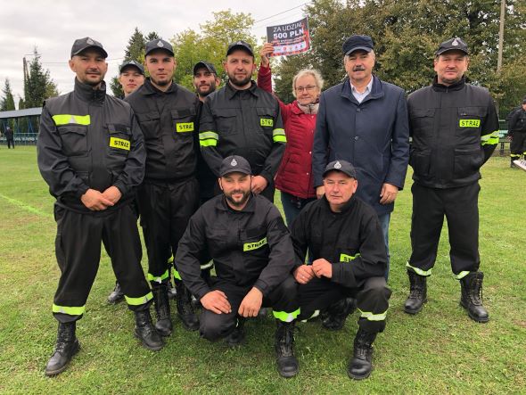 Ilustracja do informacji: Zawody Sportowo-Pożarnicze Powiatu Elbląskiego: OSP Węzina dzielnie reprezentowała Gminę Elbląg